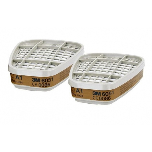POCHŁANIACZ GAZÓW I PAR 3M KAT. A1 - 6051